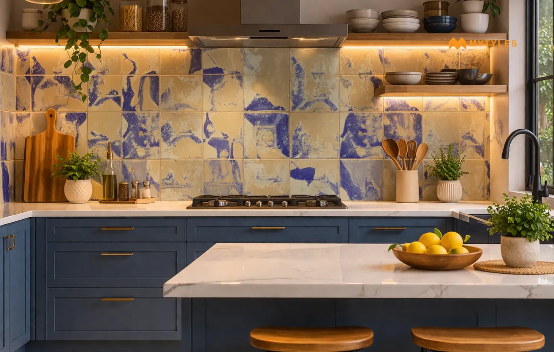 Porcelain Tile in Kitchen